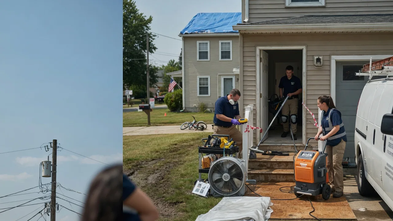 Water Damage Repair in Perry, IL near me